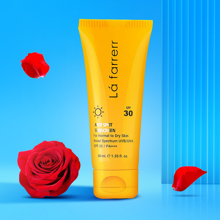 ضدآفتاب لافارر spf30 پوست نرمال تا خشک