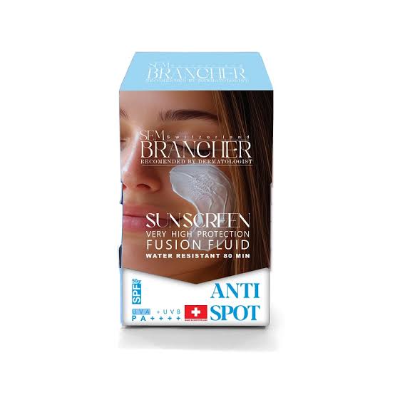 فلوئید ضدآفتاب بی رنگ SPF50 سم برنشر